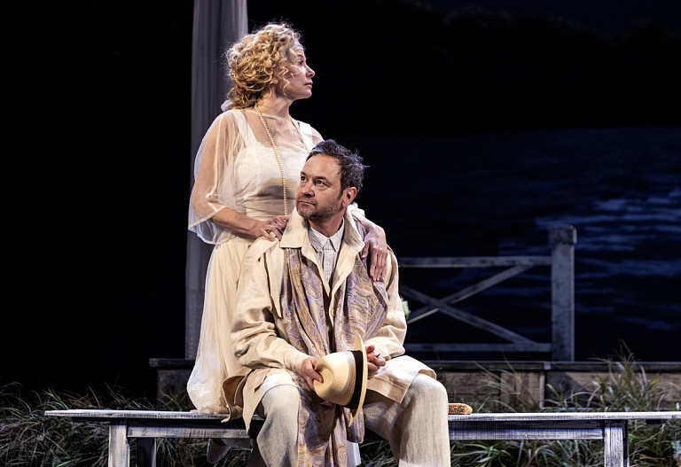 Сцена из спектакля «Чайка»