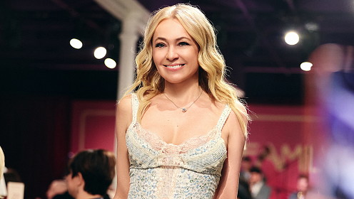 Яна Рудковская, Евгений Плющенко, Алексей Немов и Антон Шунин приняли участие в модном показе