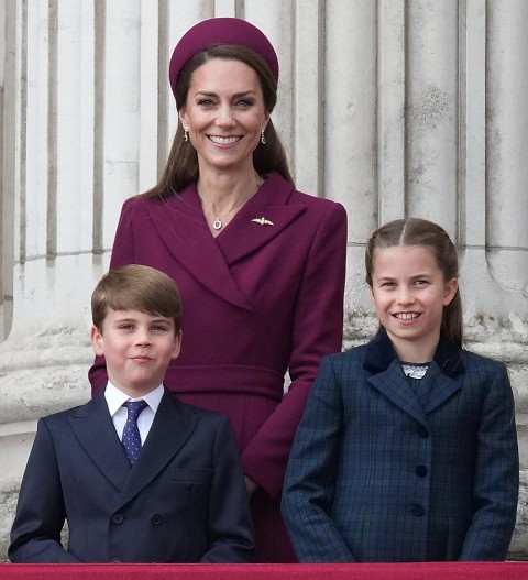 Принц Луи, Кейт Миддлтон, принцесса Шарлотта