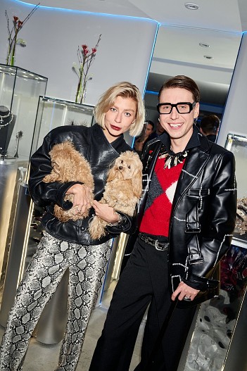 Лина Дембикова и Гоша Рушев