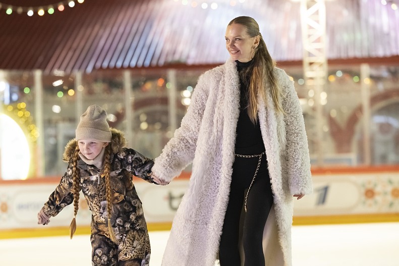 Елена Кулецкая с дочерью