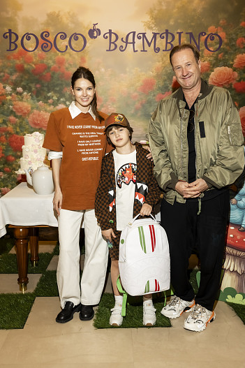 Наталья Бардо и Марюс Вайсберг с сыном