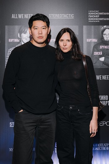 Евгений Сангаджиев и Ксения Андрианова