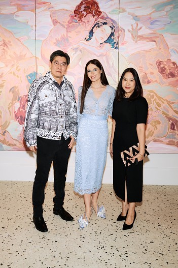 Посол королевства Таиланд Сасиват Вонгсинсават с супругой, Полина Аскери