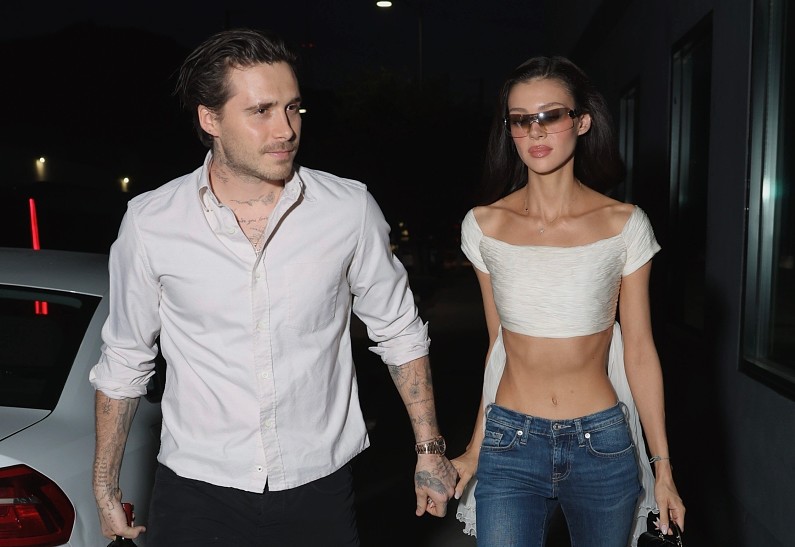 Никола Пельтц устроила Бруклину Бекхэму сюрприз на день рождения