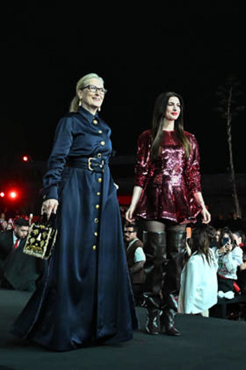 Мерил Стрип и Энн Хэтэуэй