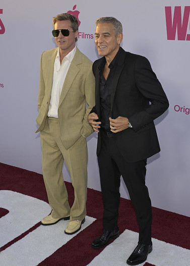 Брэд Питт и Джордж Клуни