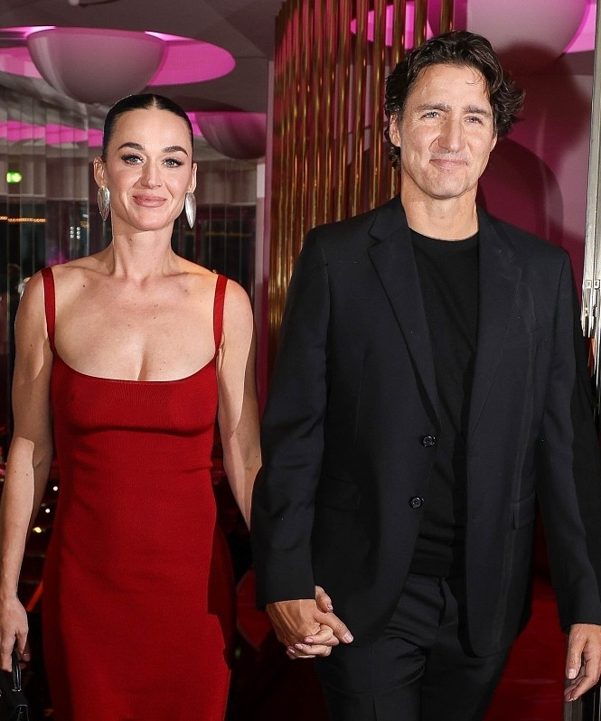 Кэти Перри публично призналась в любви Джастину Трюдо