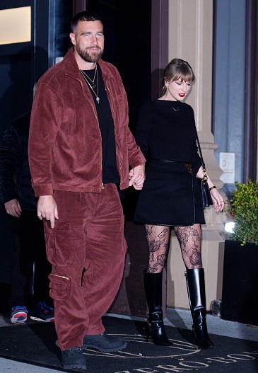 Трэвис Келси и Тейлор Свифт