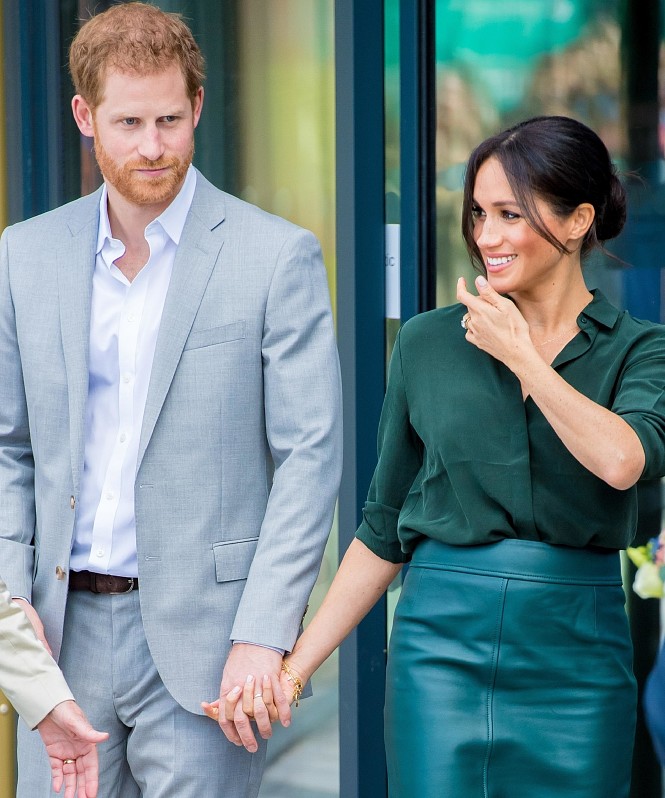 Меган Маркл и принц Гарри провели вечер на звездной вечеринке генерального директора Netflix