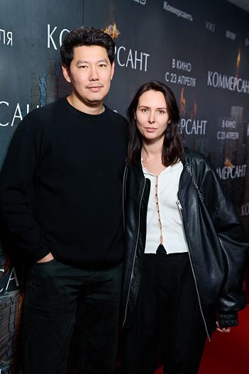 Евгений Сангаджиев и Ксения Андрианова