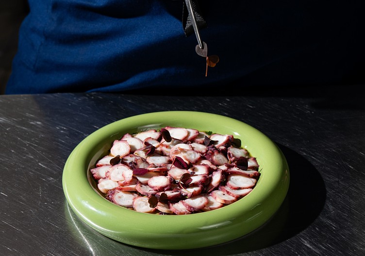 Карпаччо из осьминога