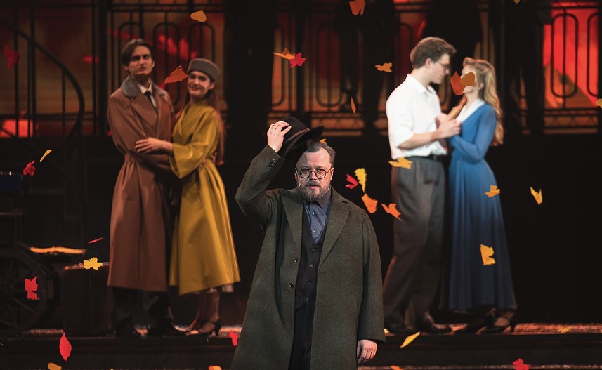 Сцена из мюзикла «Вальс-бостон»