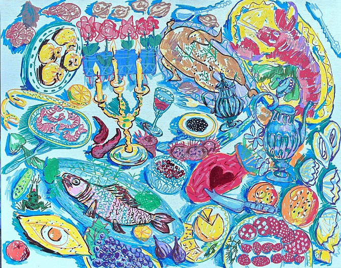 D.IVA Даша Ивашкина&MIRA.CO. Скатерть-самобранка. 2025. Представляет ОКАКНОВО