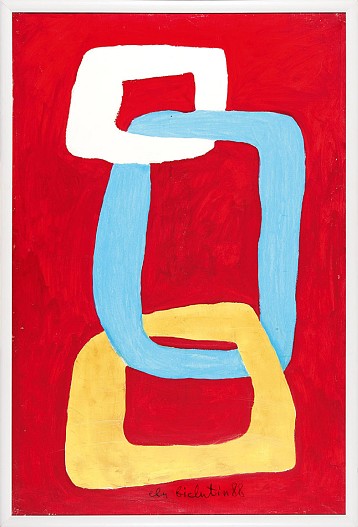 Элий Белютин. Крестьянка (модуль). 1988. Коллекция Дмитрия Коваленко