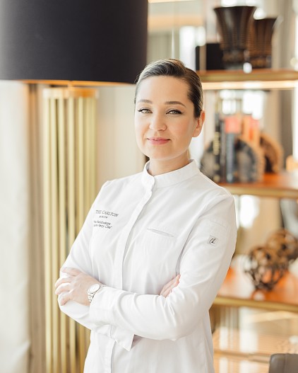 Нина Надолинская - шеф-кондитер отеля The Carlton, Moscow