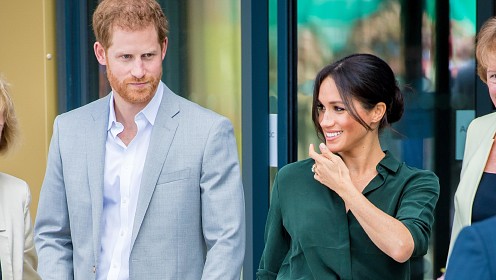 Меган Маркл и принц Гарри вернулись домой из Австралии и обнаружили приятный сюрприз от Арчи и Лилибет