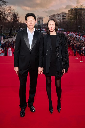 Евгений Сангаджиев и Ксения Андрианова