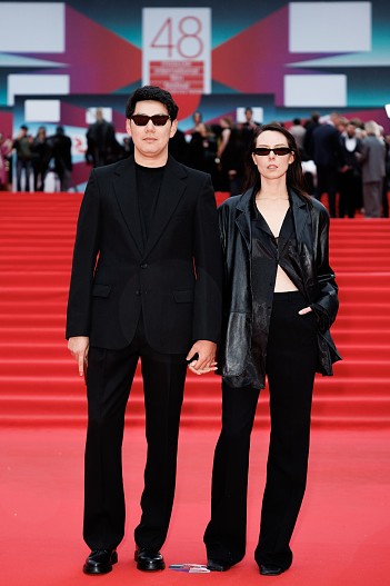 Евгений Сангаджиев и Ксения Андрианова