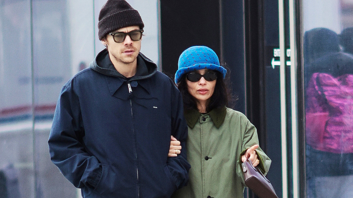 Гарри Стайлс и Зои Кравиц помолвлены после восьми месяцев бурного романа