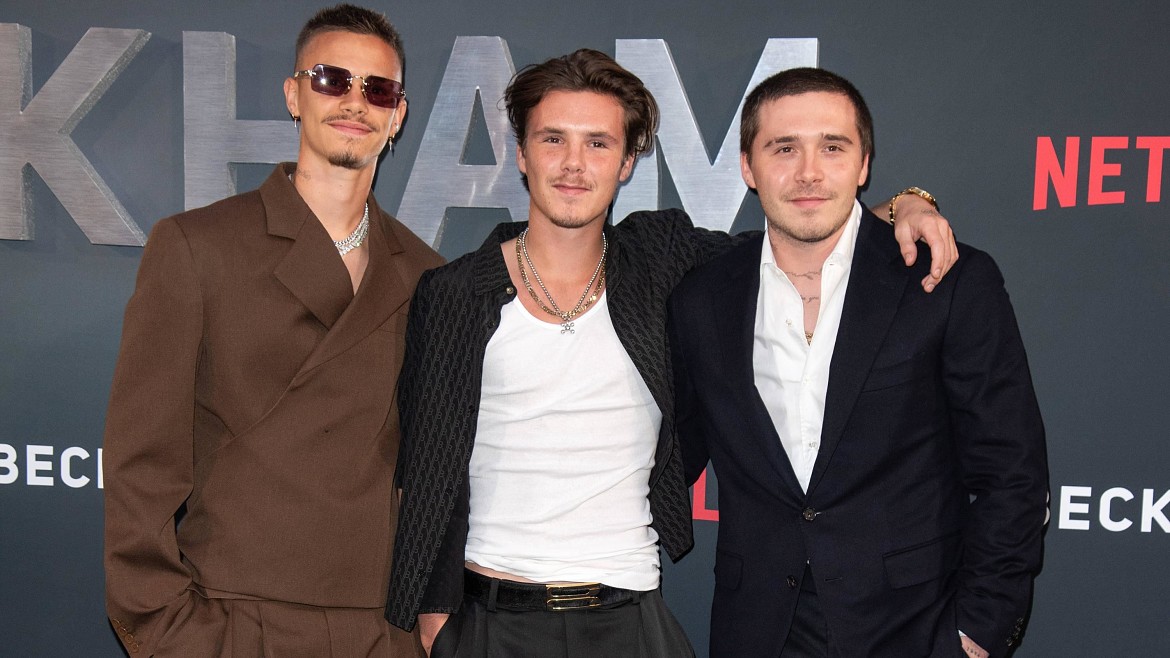 Круз Бекхэм снова протянул руку Бруклину в знак примирения