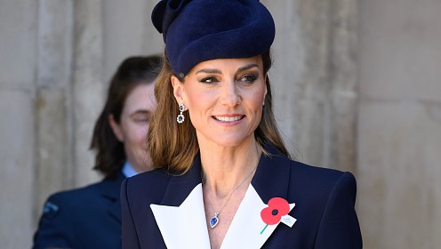 Кейт Миддлтон посетила службу в Вестминстерском аббатстве