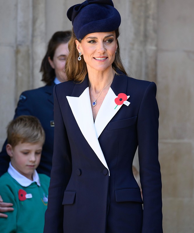 Кейт Миддлтон посетила службу в Вестминстерском аббатстве