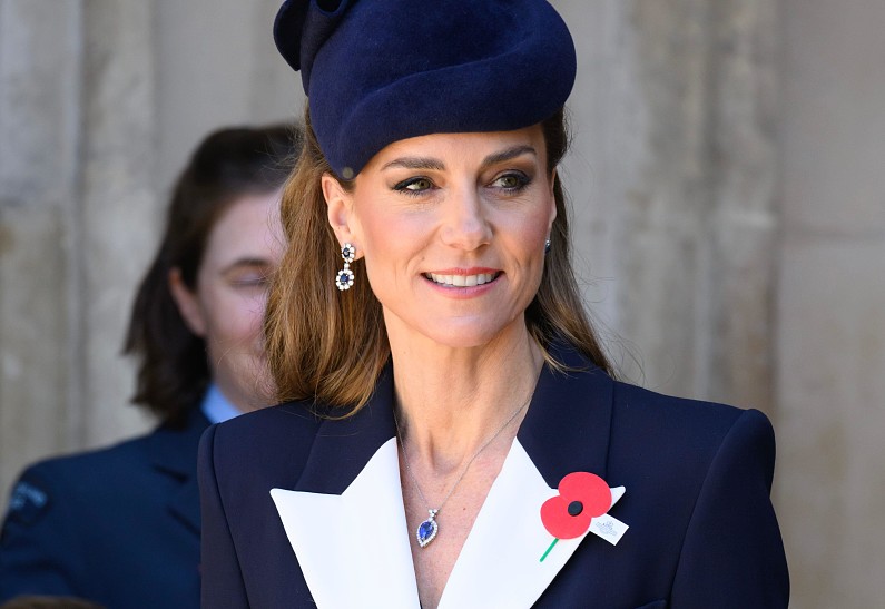 Кейт Миддлтон посетила службу в Вестминстерском аббатстве