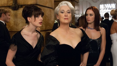 Эмили Блант вспомнила о непростой работе с Мэрил Стрип на съемках «Дьявол носит Prada»