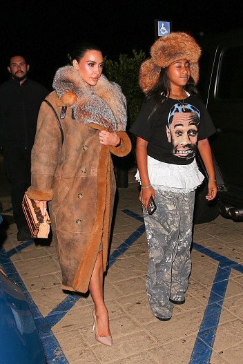 Ким Кардашьян и Норт Уэст