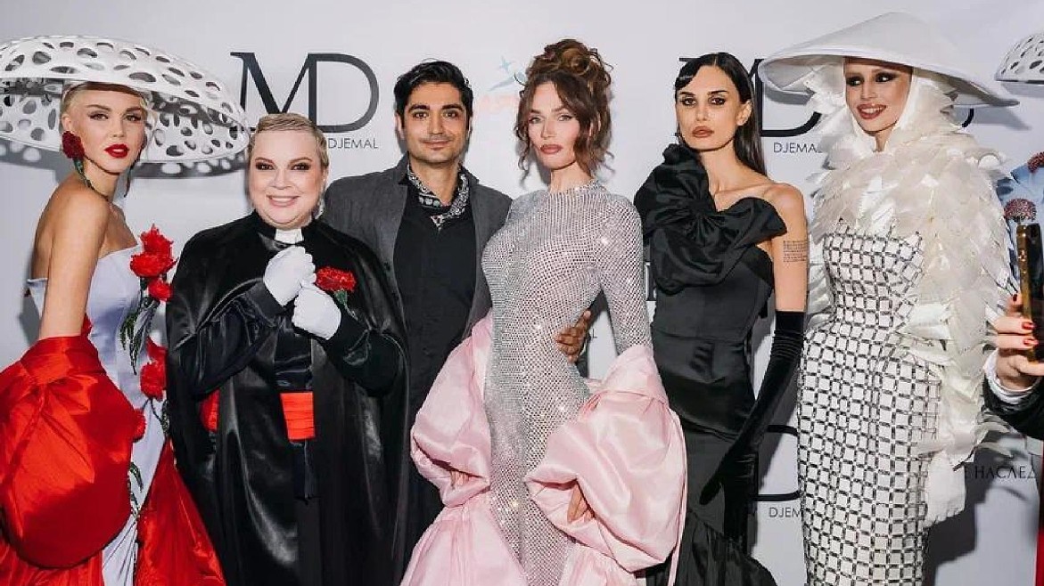 Мария Погребняк, Алана Мамаева, Алёна Водонаева приняли участие в модном показе