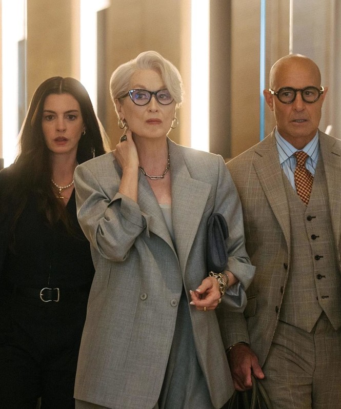 Мерил Стрип повторила культовый образ из фильма «Дьявол носит Prada»