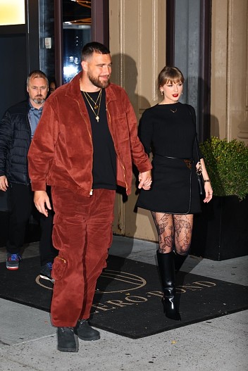 Трэвис Келси и Тейлор Свифт