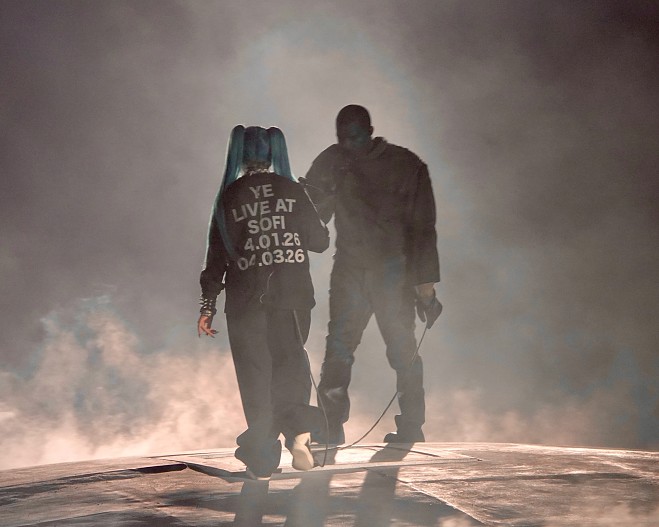 Канье и Норт Уэст