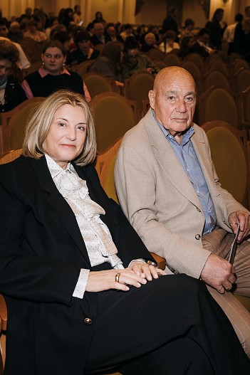 Надежда Соловьёва и Владимир Познер