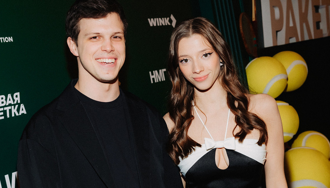 Полина Гухман, Лиза Шакира и Фёдор Бондарчук представили сериал «Первая ракетка»