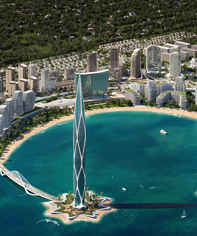 Острова будущего в Sea Breeze