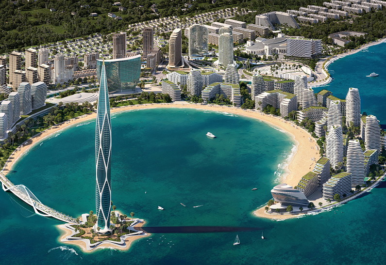 Острова будущего в Sea Breeze