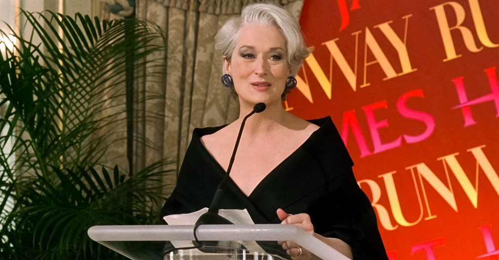 Кадр из фильма «Дьявол носит Prada»