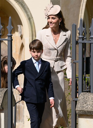 Кейт Миддлтон и принц Луи