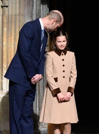 Принц Уильям и принцесса Шарлотта