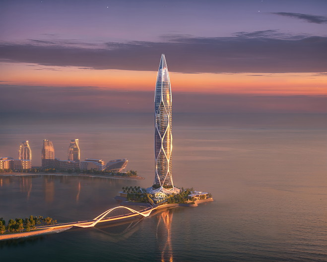 Cipriani Tower (Башня Чиприани) на полуострове Halfmoon (Полумесяц)