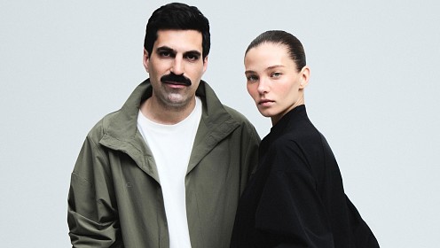 Алеся Кафельникова и Павел Осовцов снялись в модной кампании