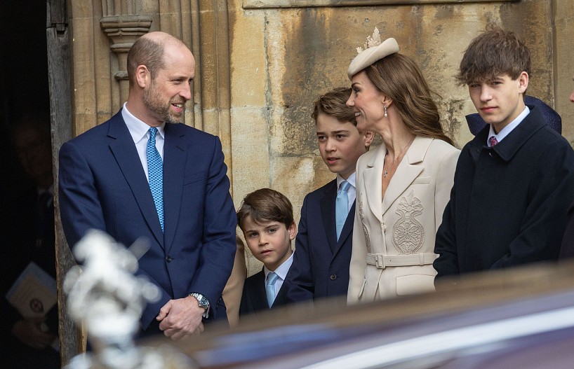 Принц Уильям и Кейт Миддлтон с детьми, Джеймс Маунтбеттен-Виндзор