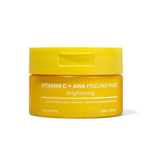 Name Skin Care Отшелушивающие пэды для придания сияния кожи с витамином C и AHA кислотами