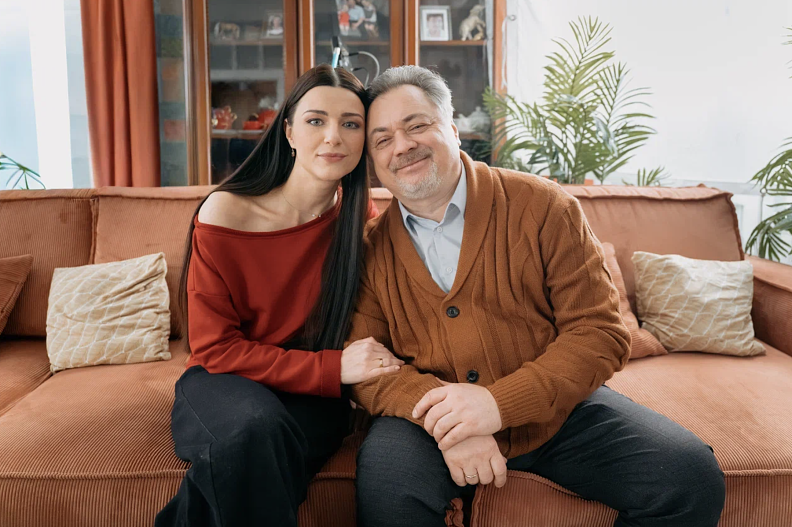 Анастасия Сиваева и Андрей Леонов