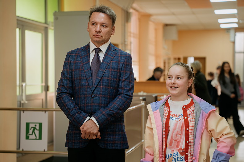 Александр Олешко и Полина Айнутдинова