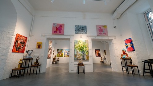 В EVA Gallery состоялась творческая встреча «Пеппи»