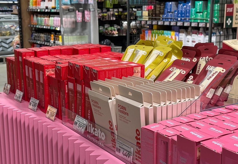 «Перекрёсток» первым в продуктовом ритейле запускает продажи косметики LIKATO