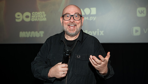 Александр Войтинский представил эксклюзивные материалы фильма «Приключения мамонтёнка. В поисках мамы»